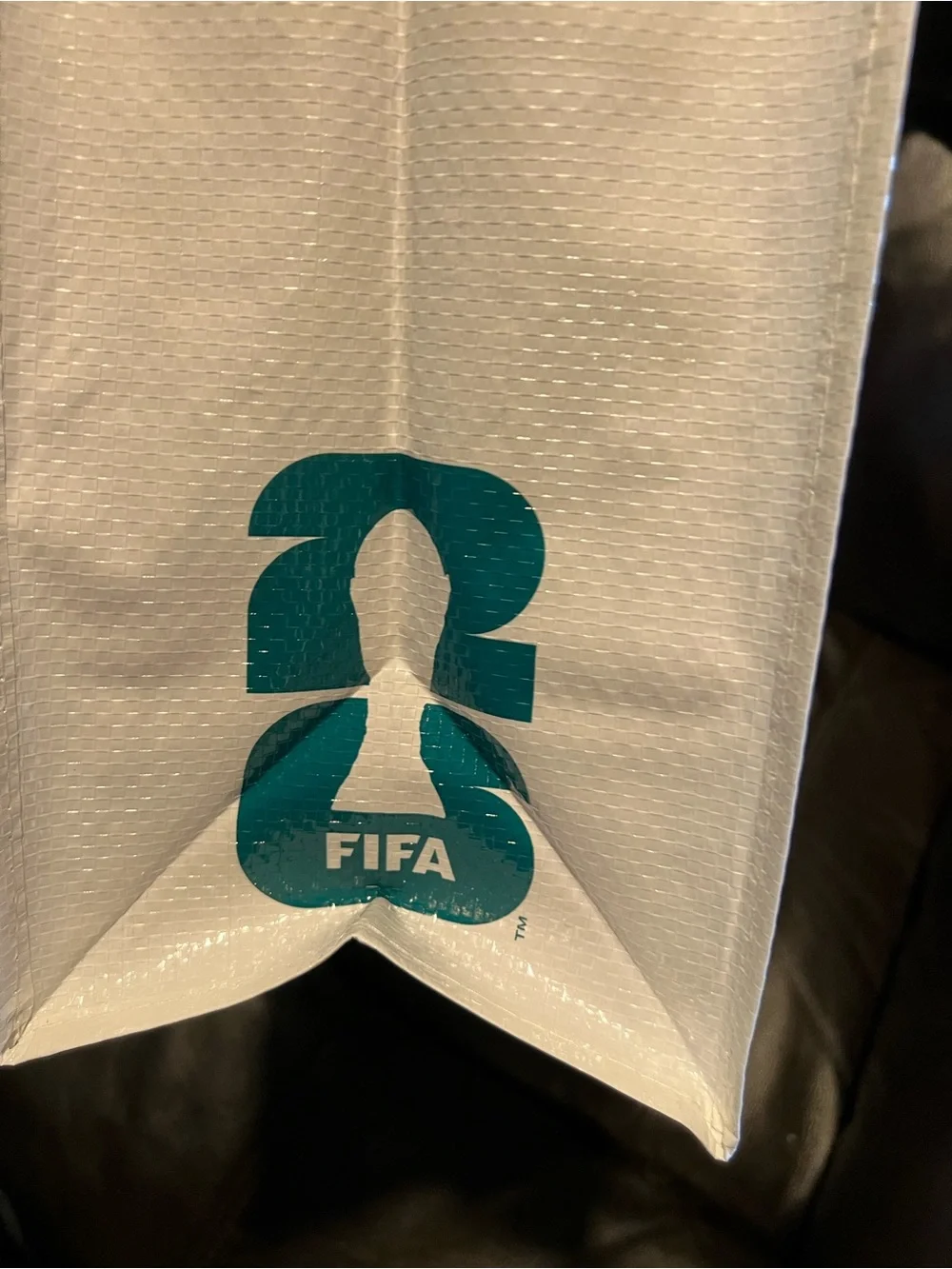 'We Are 26” FIFA official polypropylene White Reusable Tote Bag New